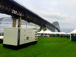 HIMOINSA generator sets supply emergency power to Gas Natural Fenosa Servicios in Panama