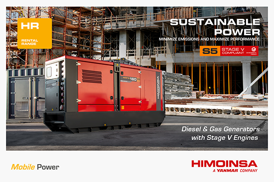 S5 Range - Generator sets with Stage V engines